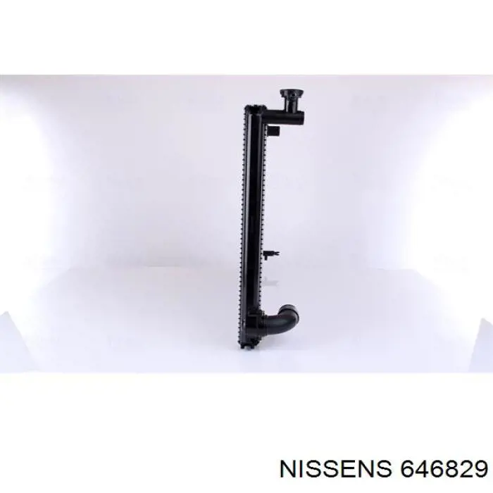 Радіатор основний Nissens 646829 ціна, від 155.37 USD