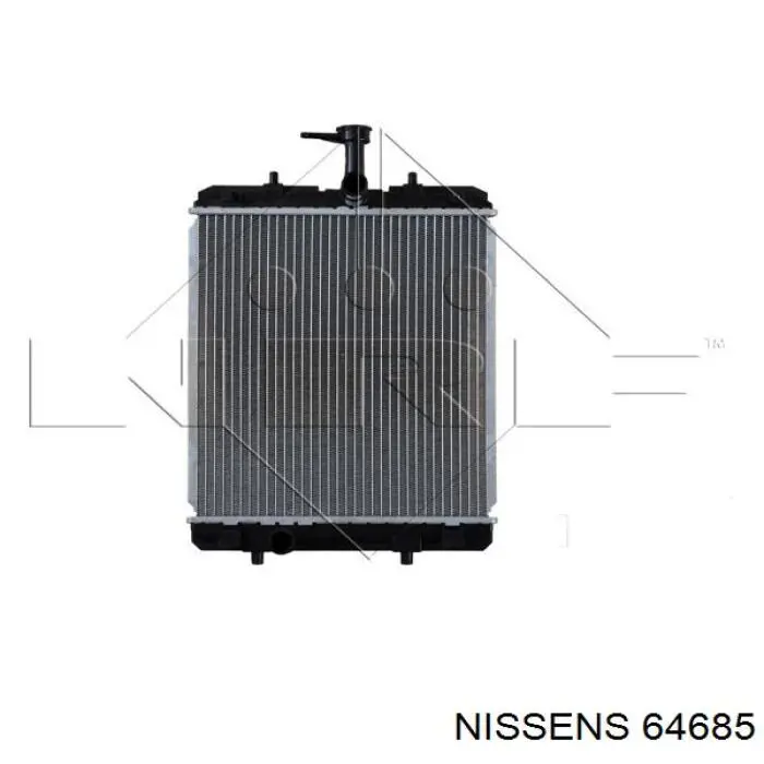 Радіатор охолодження Nissens 64685