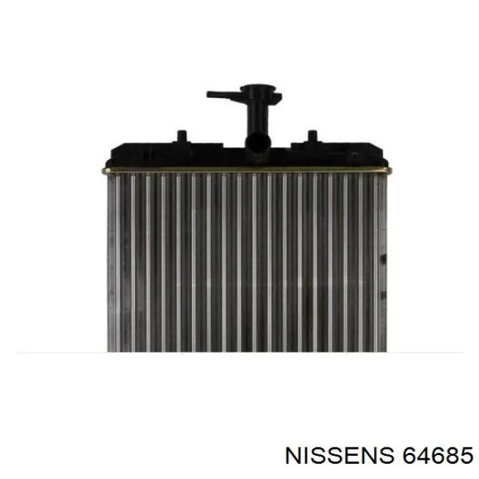 Радіатор основний Nissens 64685 ціна, від 67.06 USD