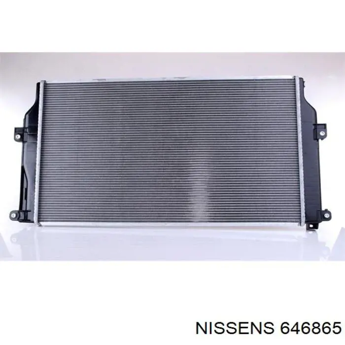 646865 Nissens радіатор охолодження двигуна