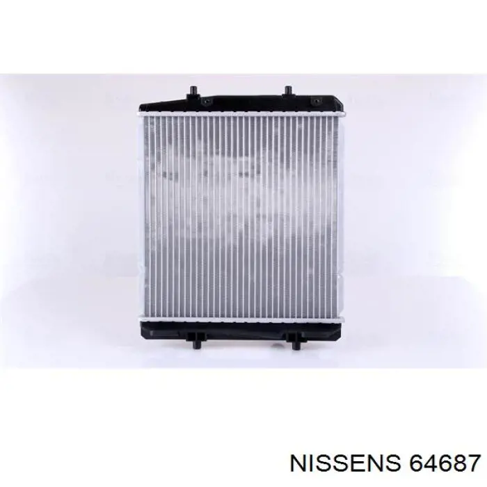 Радіатор охолодження Nissens 64687