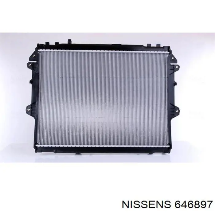 646897 Nissens Радіатор охолодження двигуна