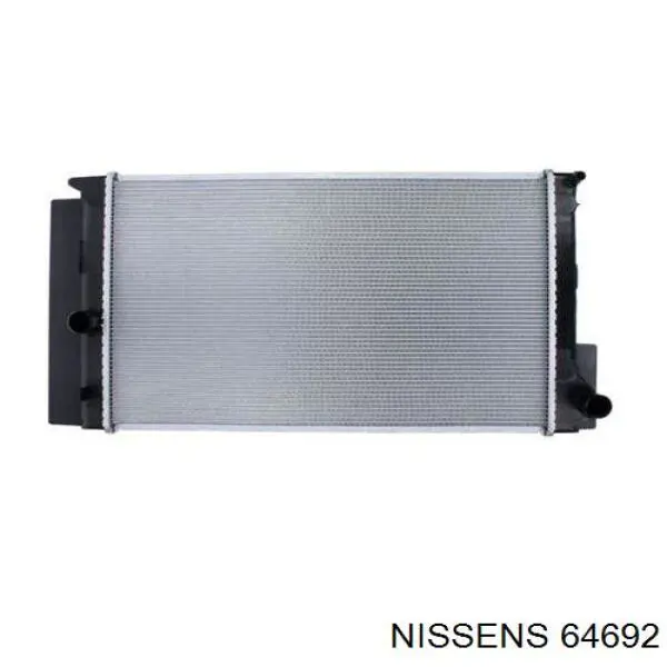 64692 Nissens радіатор охолодження двигуна