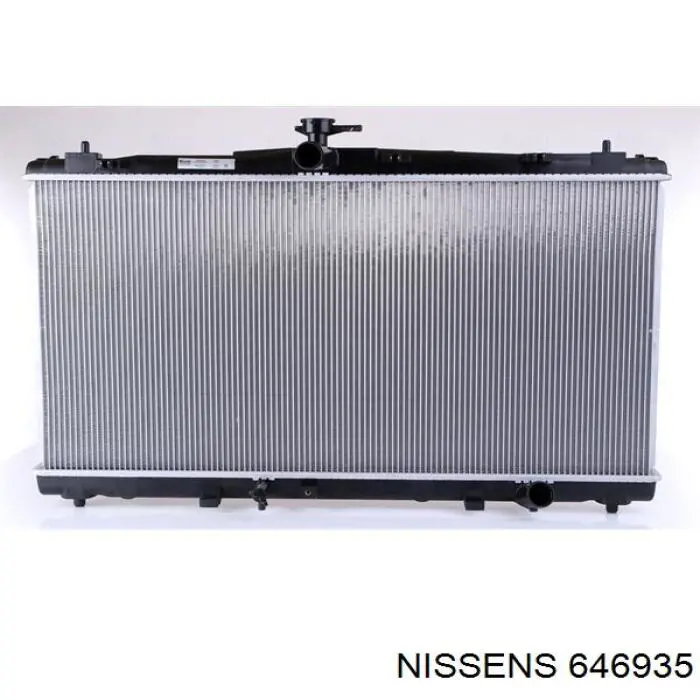 646935 Nissens радіатор охолодження двигуна