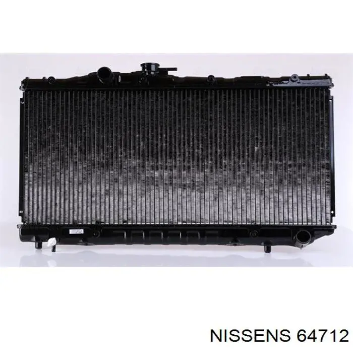 Купити 64712 Nissens Радіатор двигуна