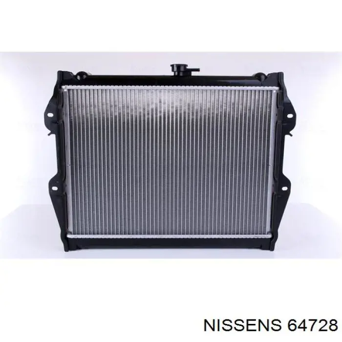 64728 Nissens радіатор охолодження двигуна