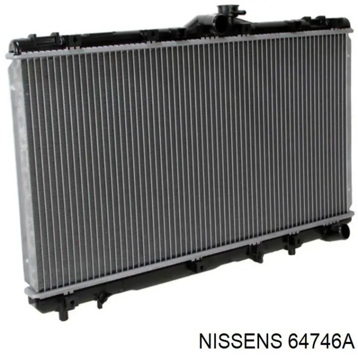 64746A Nissens радіатор охолодження двигуна