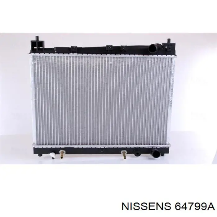 64799A Nissens радіатор охолодження двигуна