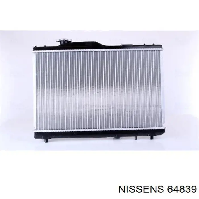 64839 Nissens радіатор охолодження двигуна
