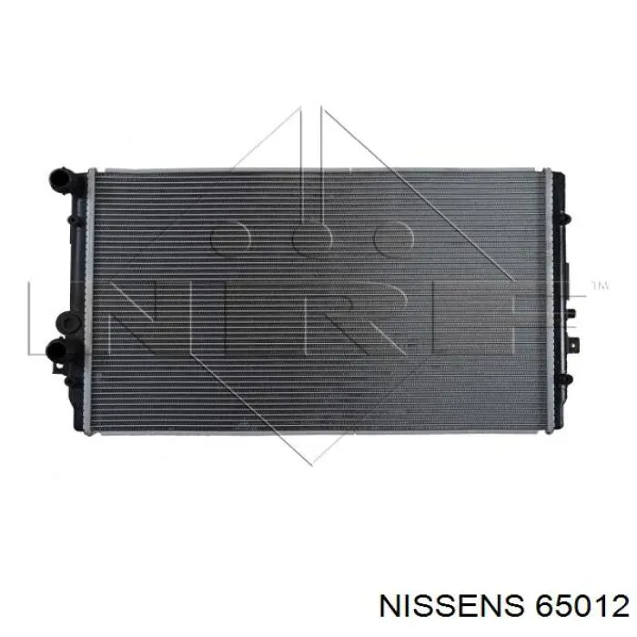 65012 Nissens радіатор охолодження двигуна
