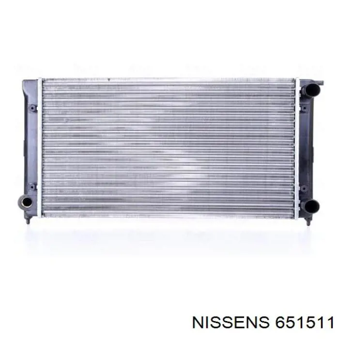 Радіатор охолодження Nissens 651511