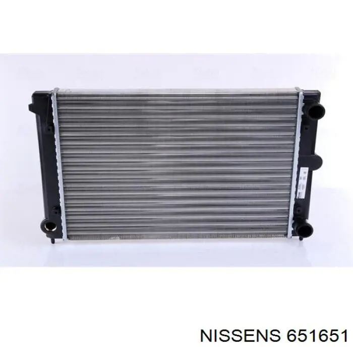 651651 Nissens радіатор охолодження двигуна