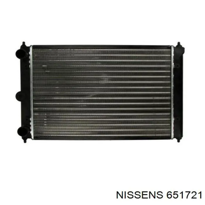 651721 Nissens радіатор охолодження двигуна