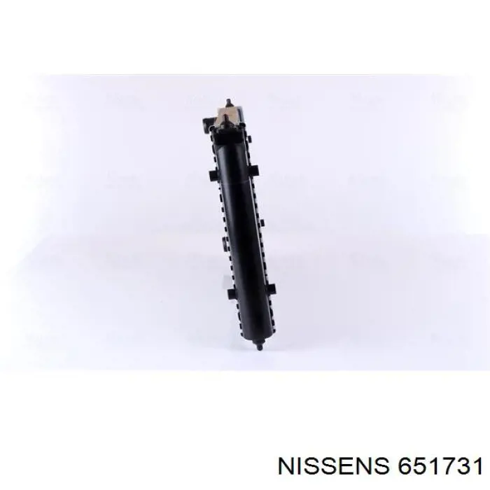 651731 Nissens радіатор охолодження двигуна