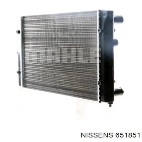 Радіатор основний Nissens 651851 ціна, від 30.77 USD