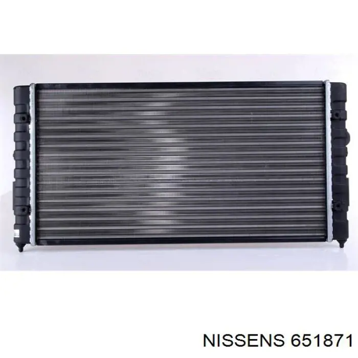 651871 Nissens радіатор охолодження двигуна