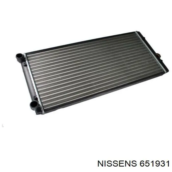 651931 Nissens радіатор охолодження двигуна