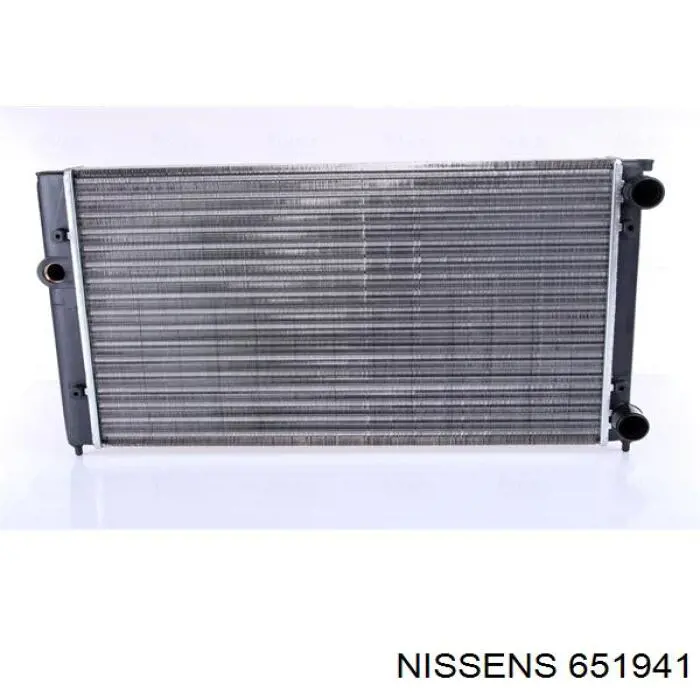 651941 Nissens радіатор охолодження двигуна