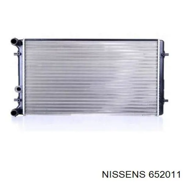652011 Nissens радіатор охолодження двигуна