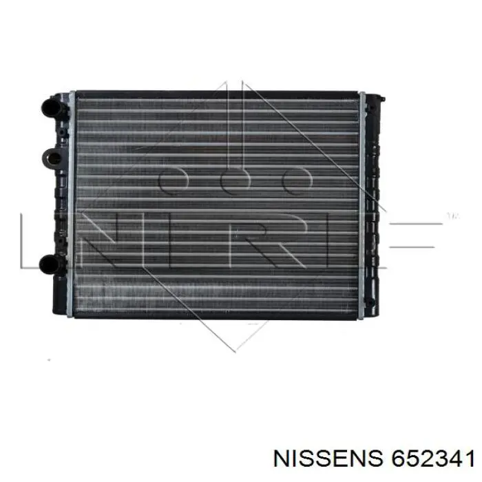 Радіатор основний Nissens 652341 ціна, від 50.04 USD