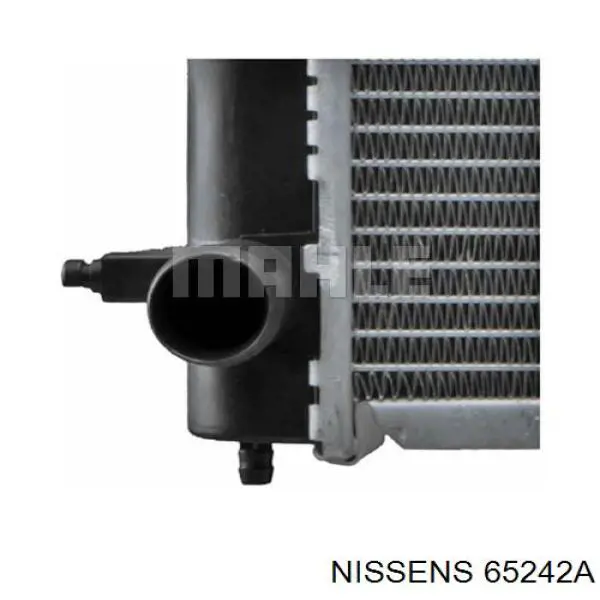 65242A Nissens Радіатор охолодження двигуна