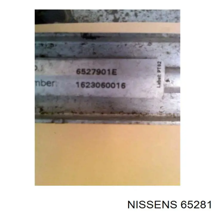 Купити 65281 Nissens Радіатор двигуна