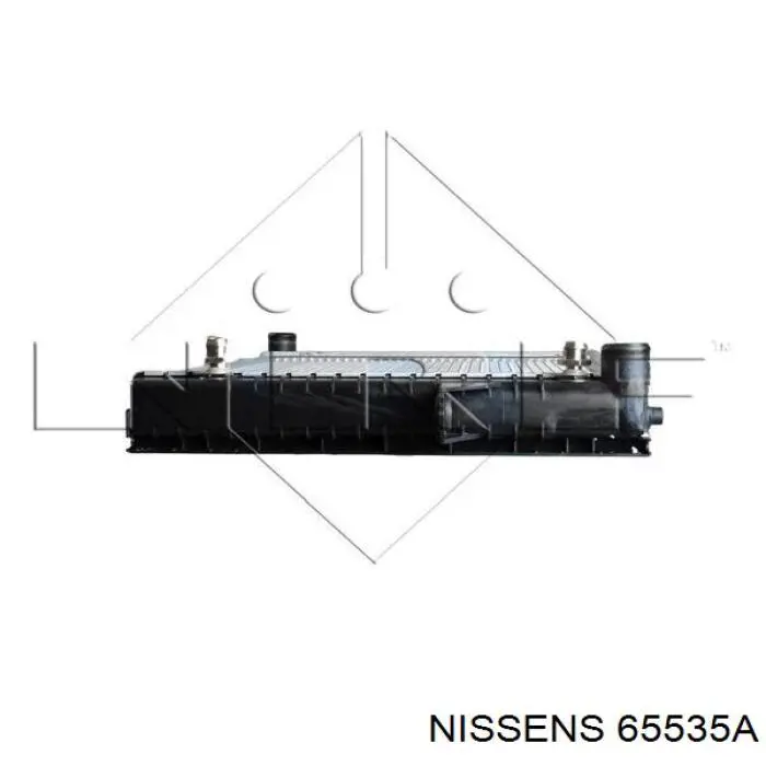 Радіатор основний Nissens 65535A ціна, від 142.31 USD