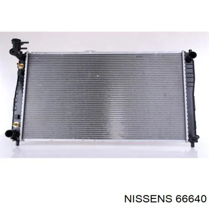 66640 Nissens радіатор охолодження двигуна