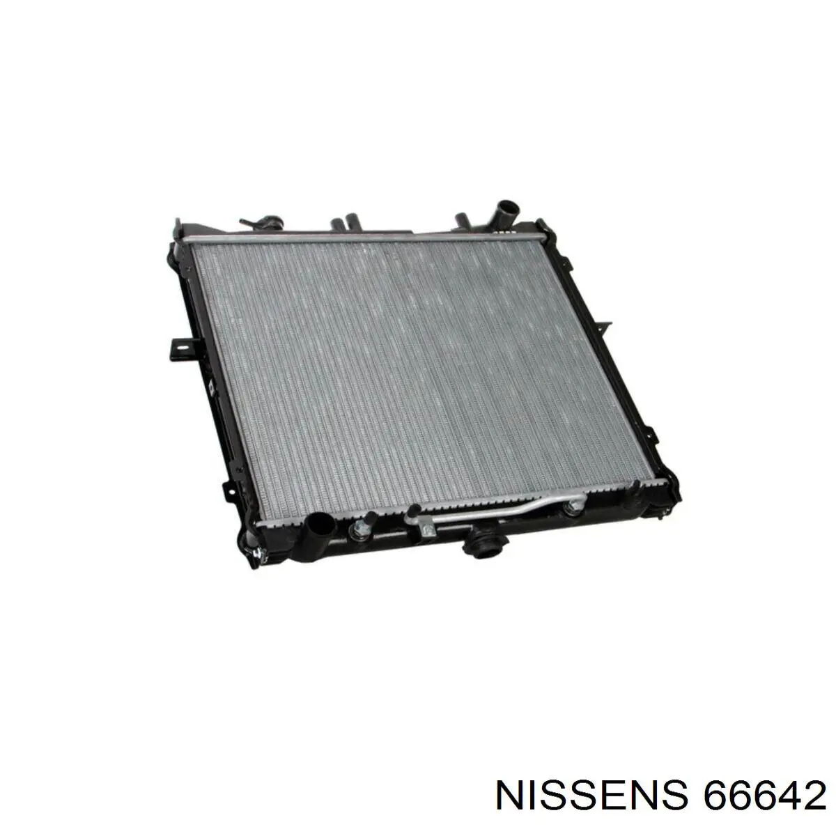66642 Nissens радіатор охолодження двигуна