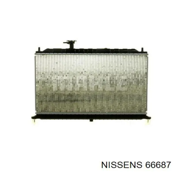 Купити 152078 Glyser Радіатор двигуна