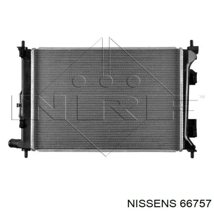 Радіатор основний Nissens 66757 ціна, від 113.79 USD