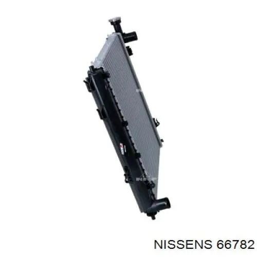 Купити 66782 Nissens Радіатор двигуна