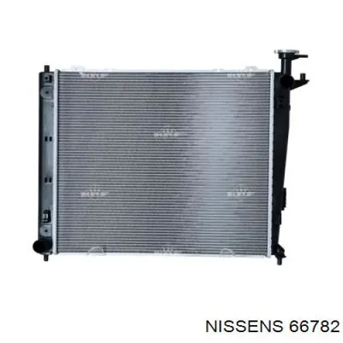Радіатор основний Nissens 66782 ціна, від 141.51 USD