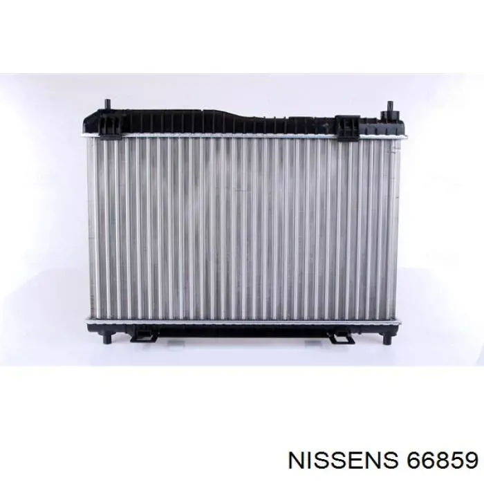 66859 Nissens радіатор охолодження двигуна