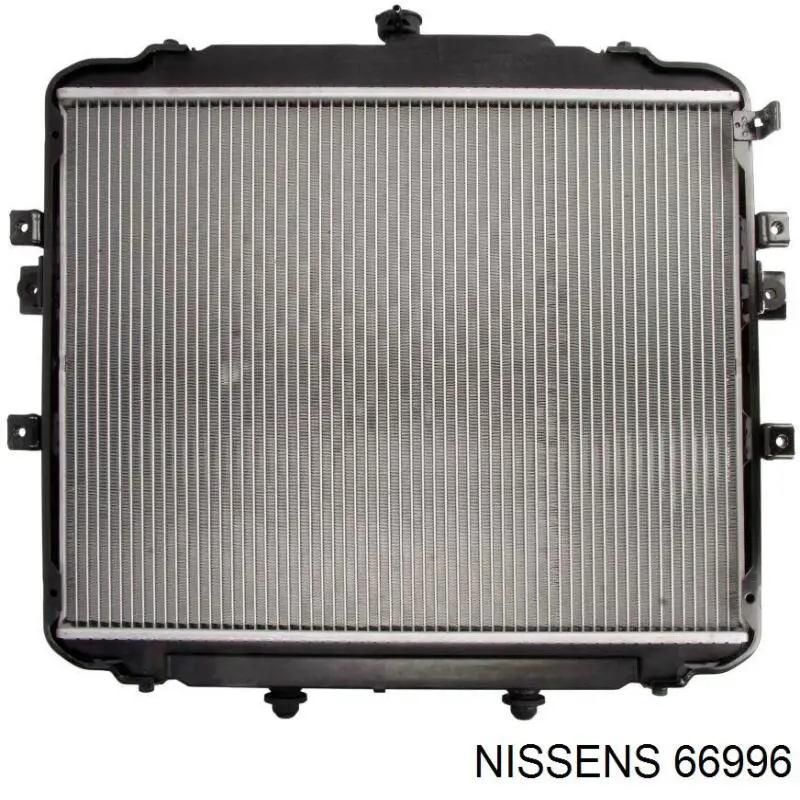 66996 Nissens радіатор охолодження двигуна