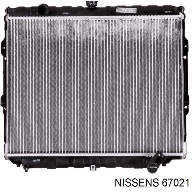 Радіатор охолодження Nissens 67021