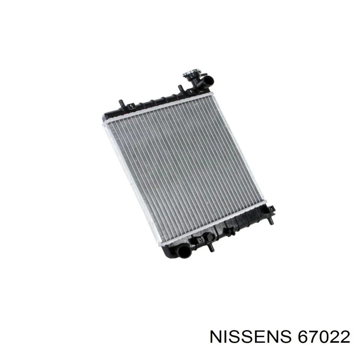 Радіатор 67022 Nissens