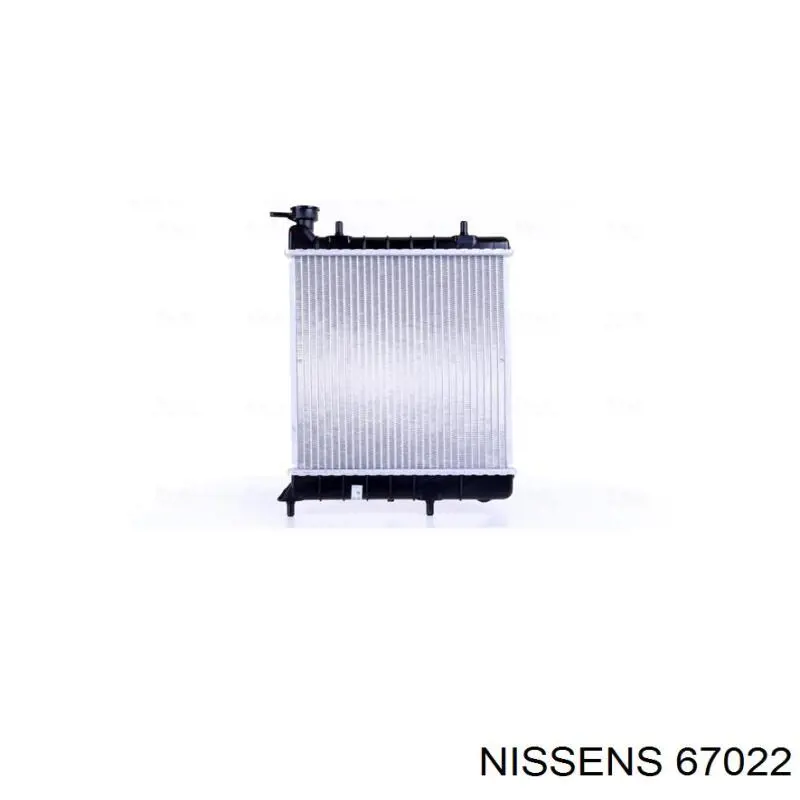 Радіатор основний Nissens 67022 ціна, від 43.45 USD