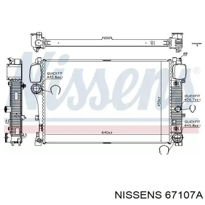 Радіатор основний Mercedes A2215000103 ціна, від 139.08 USD