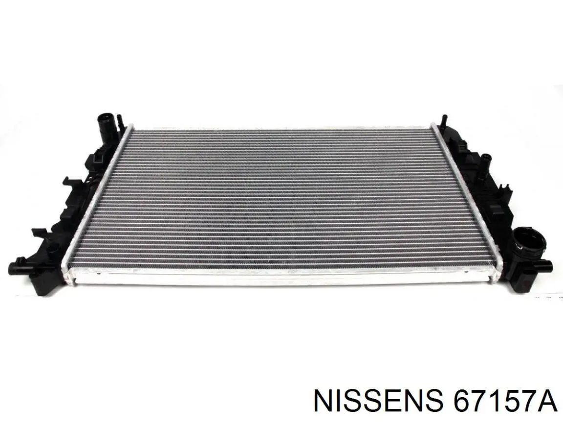 67157A Nissens радіатор охолодження двигуна