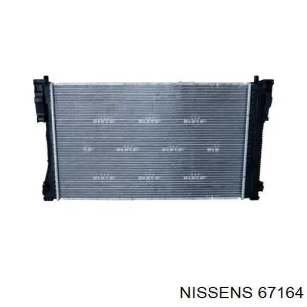 67164 Nissens радіатор охолодження двигуна