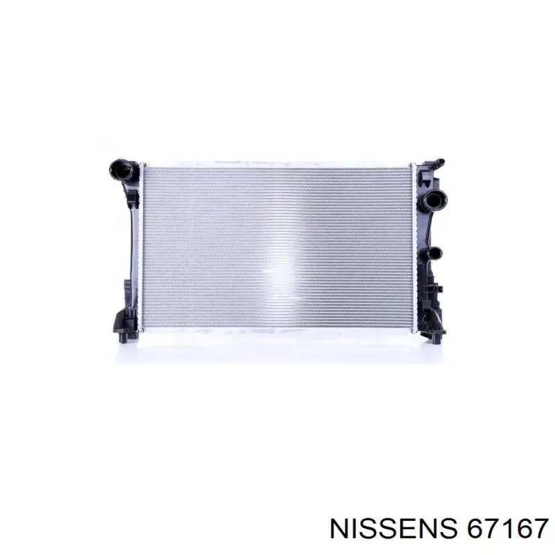 Радіатор основний Nissens 67167 ціна, від 184.53 USD