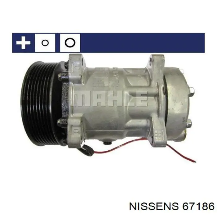 Радіатор основний Nissens 67186 ціна, від 146.84 USD