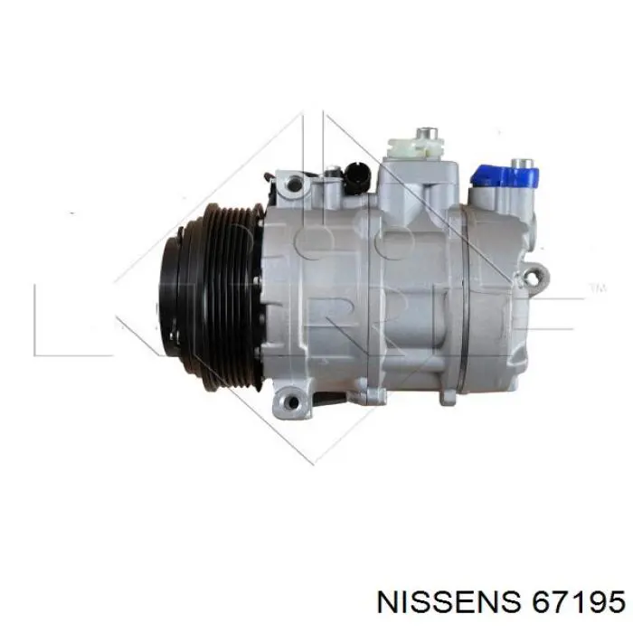 67195 Nissens Радіатор охолодження двигуна