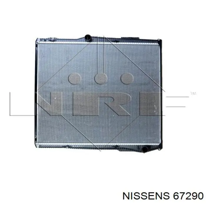 67290 Nissens Радіатор охолодження двигуна