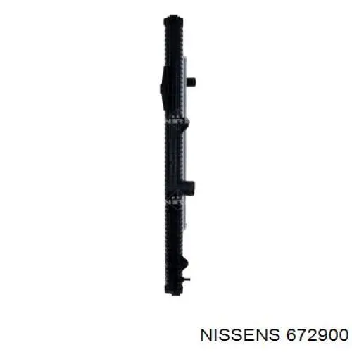 Купити 672900 Nissens Радіатор двигуна