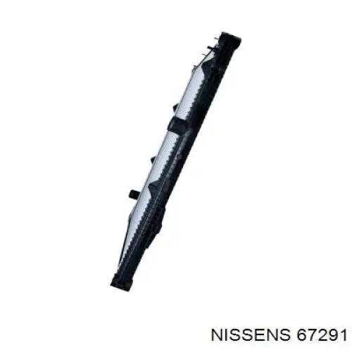 Радіатор основний Nissens 67291 ціна, від 505.49 USD