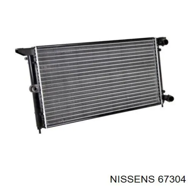Радіатор основний Nissens 67304 ціна, від 98.60 USD