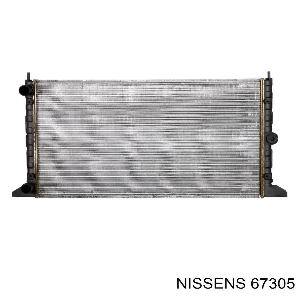67305 Nissens радіатор охолодження двигуна