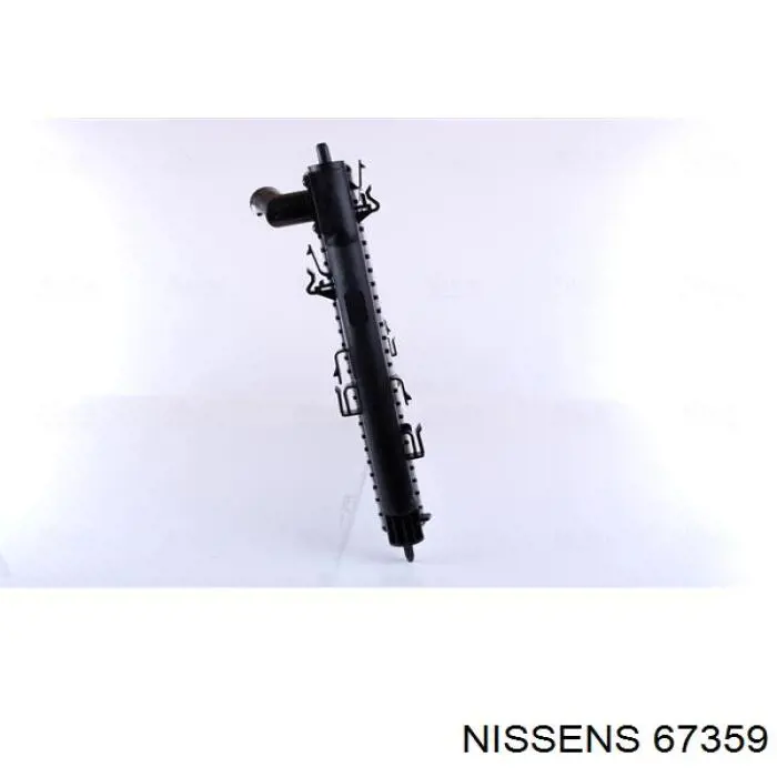 67359 Nissens радіатор охолодження двигуна